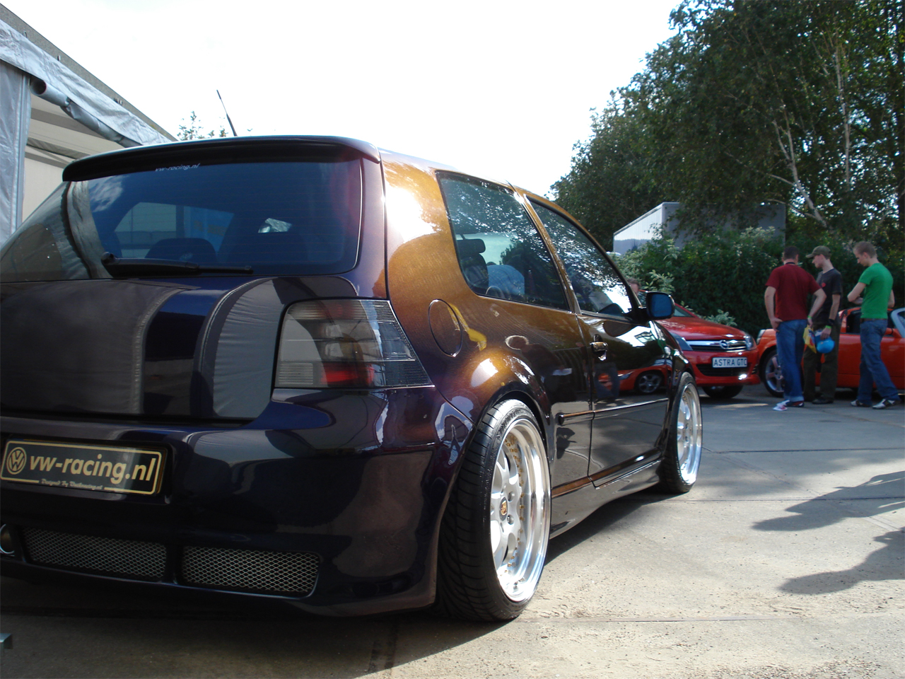 Golf IV GTI op evenement