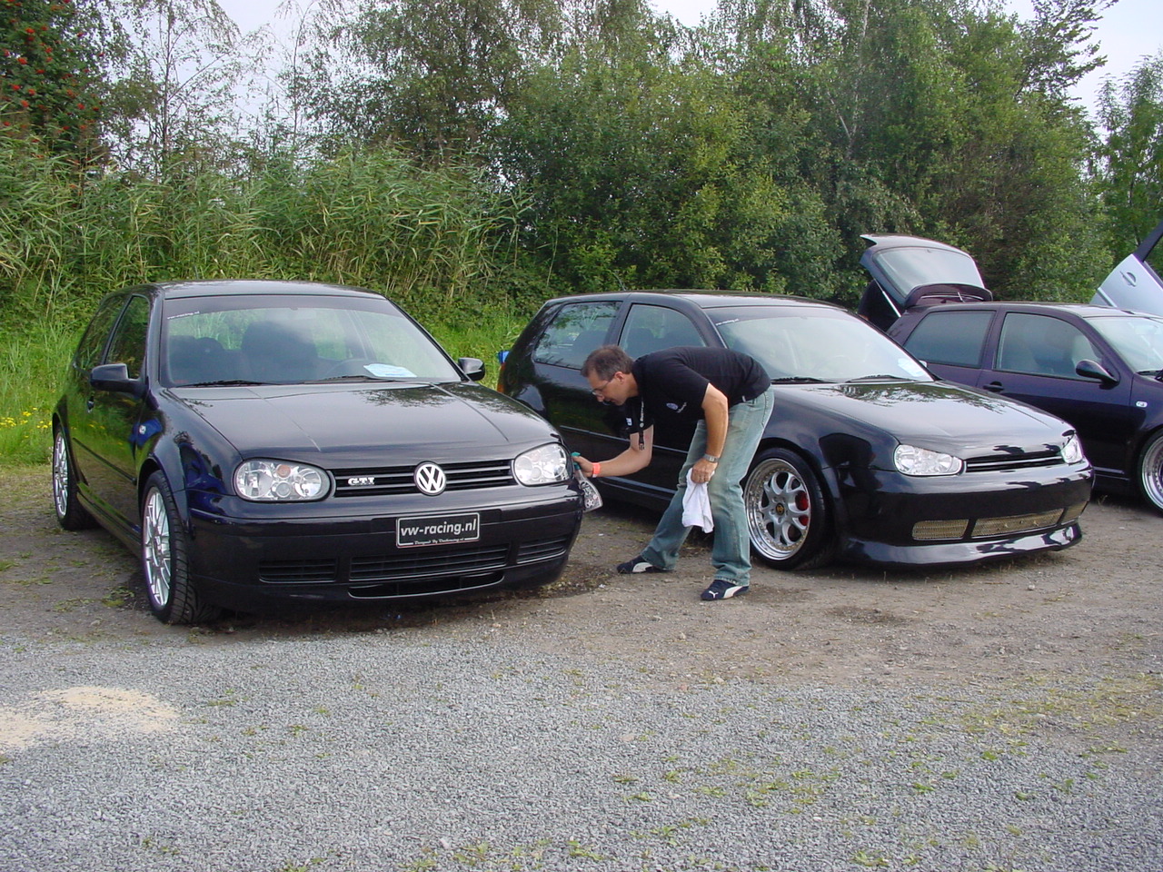 Golf IV GTI tijdens een VW-Racing meeting